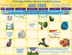June Calendar of Events for Children
