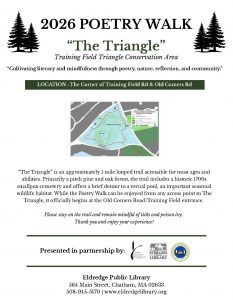 Flyer with text and map