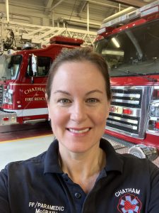Chatham Fire Department Safety Educator Rachel McGrath